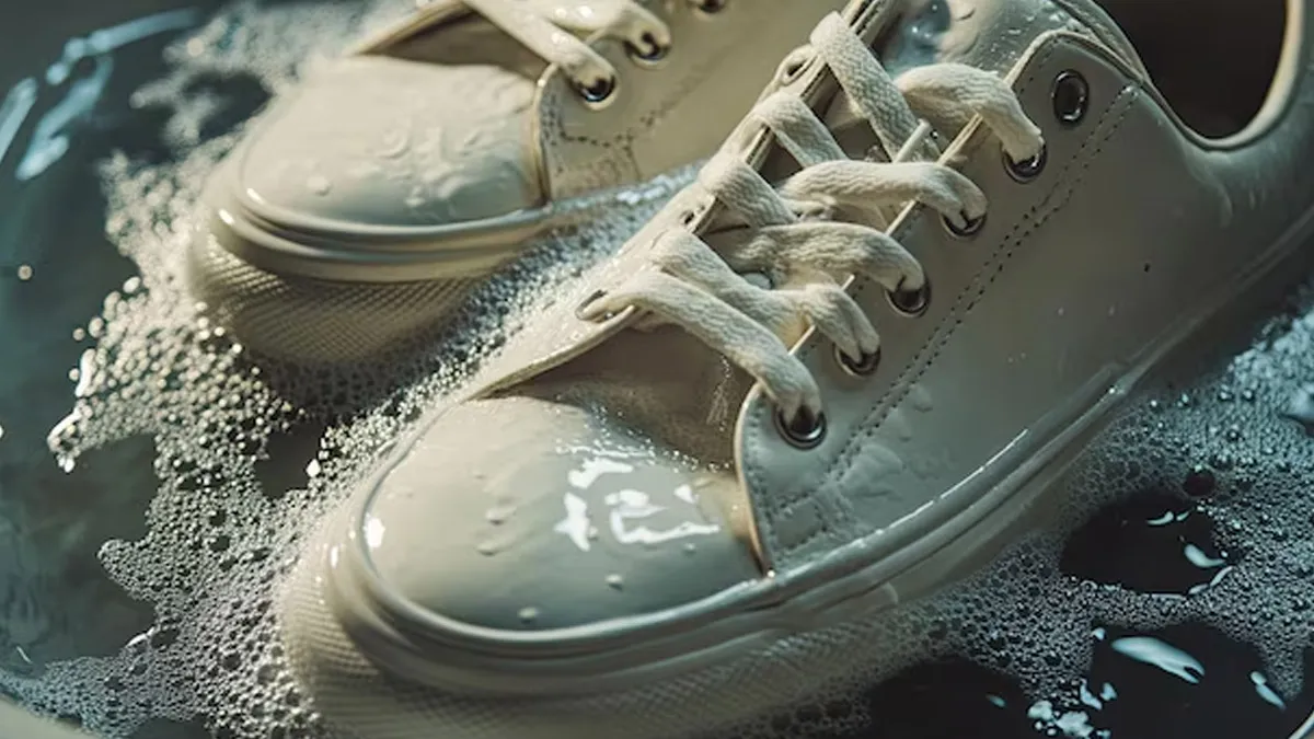 white shoe cleaninे